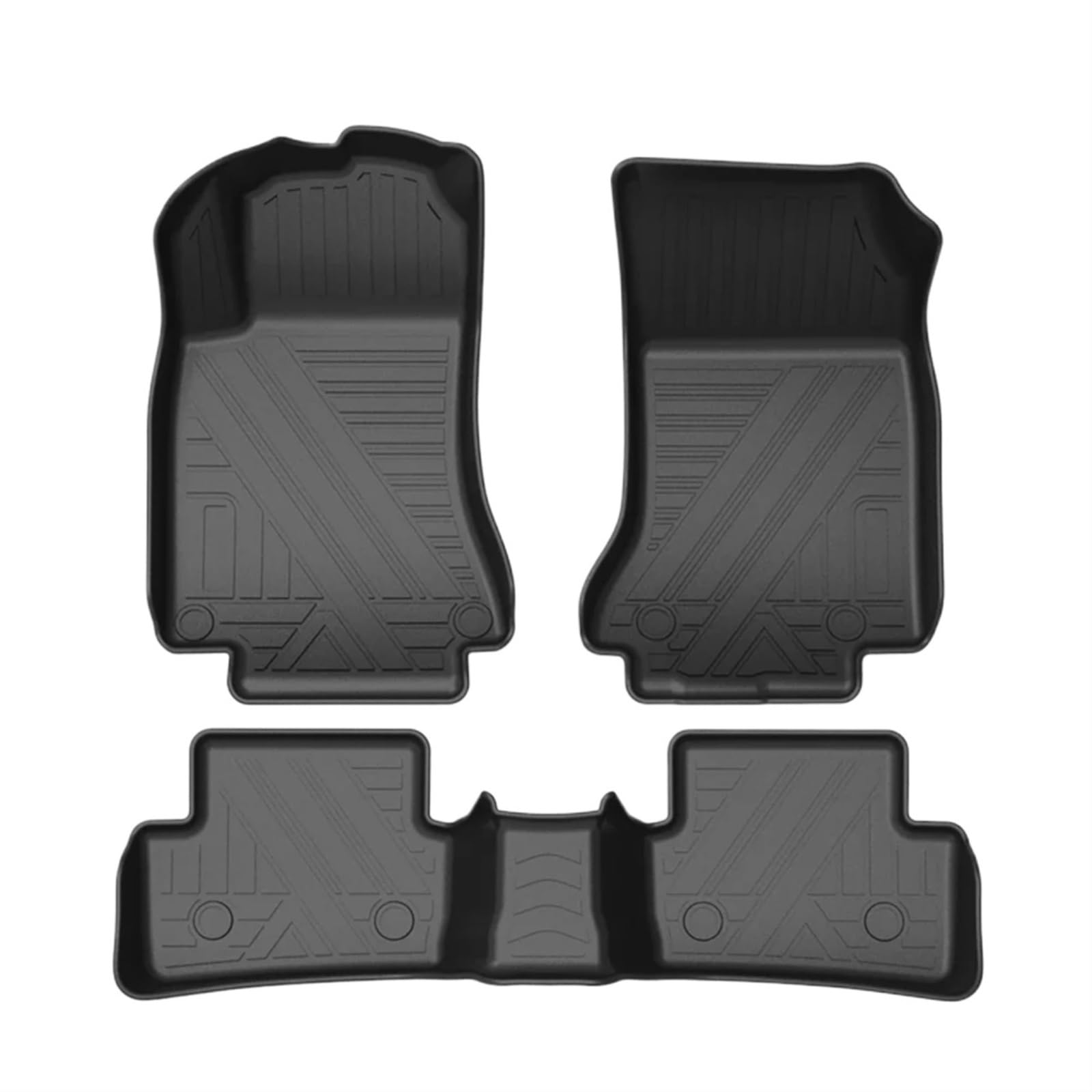 Autoteppiche Für Benz Für GLA X156 Für GLA H247 2013-2024 Auto-Fußmatten Allwetter-Fußmatte Geruchlose Pad-Tablettmatte Fussmatten Auto(X156 13-19) von CGBWMB