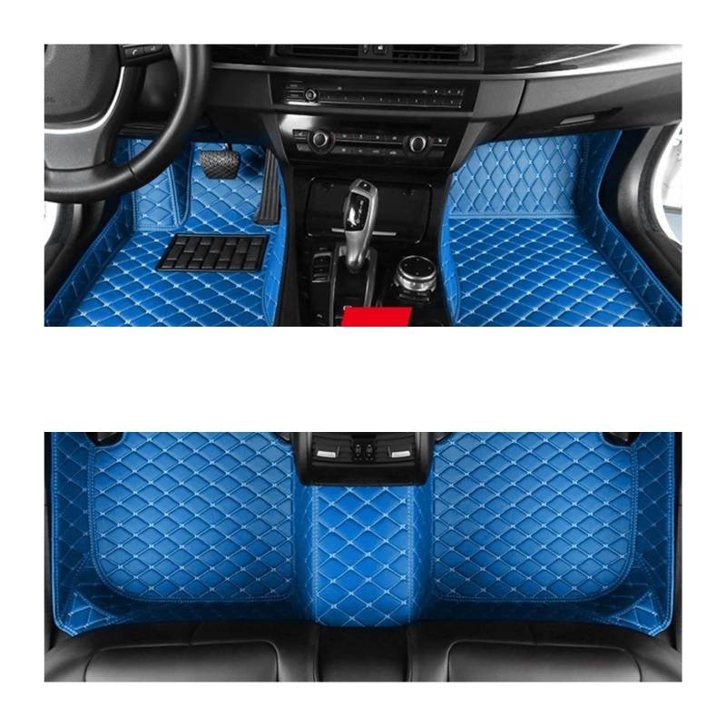 Autoteppiche Für Captur 2018 2017 2016 2015 2014 2013 Auto Fußmatten Styling Custom Auto Zubehör Teppiche Schützen Fussmatten Auto(Bl1set,Rechtslenker) von CGBWMB