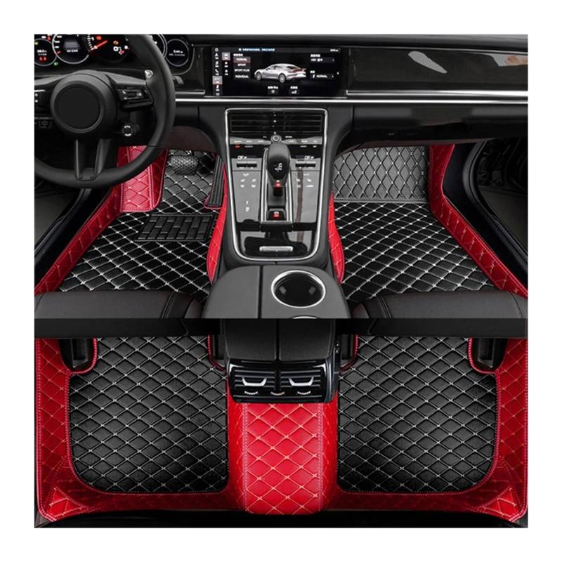 Autoteppiche Für Nissan Für Juke F15 2013~2016 Anti-Schmutz-Pad Automatte Komplettset wasserdichte Bodenmatte Auto-Bodenmatte Fussmatten Auto(1set floormat E,Linkslenker) von CGBWMB