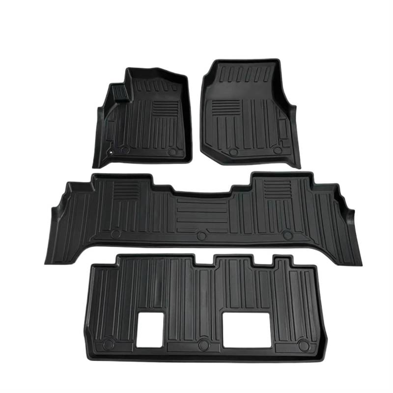 Autoteppiche Für Toyota Für Land Für Cruiser J100 J300 LC300 7seats 1998-2007 2021-2023 LHD RHD Auto Fußmatten Allwetter Fußmatten Pad Tablett Fussmatten Auto(98-07 7-seat LHD) von CGBWMB