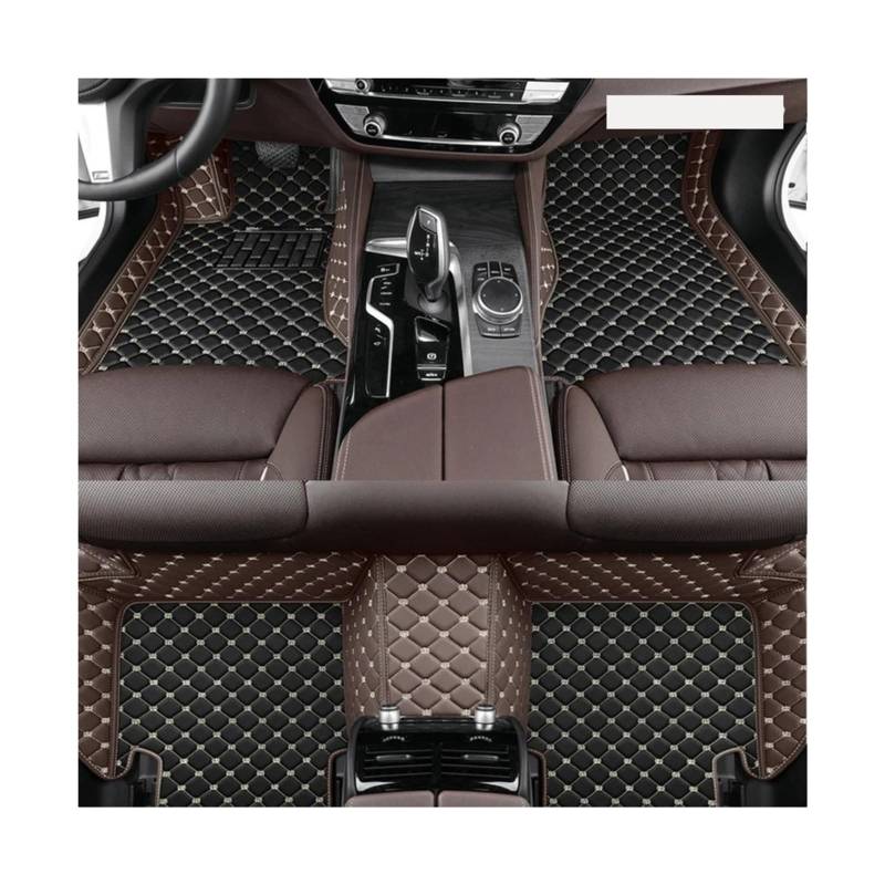 Autoteppiche Für Vw Für Käfer 1998~2011 wasserdichte Auto Matten Boden Auto Boden Matte Fussmatten Auto(3PC Floor MAT B,Linkslenker) von CGBWMB