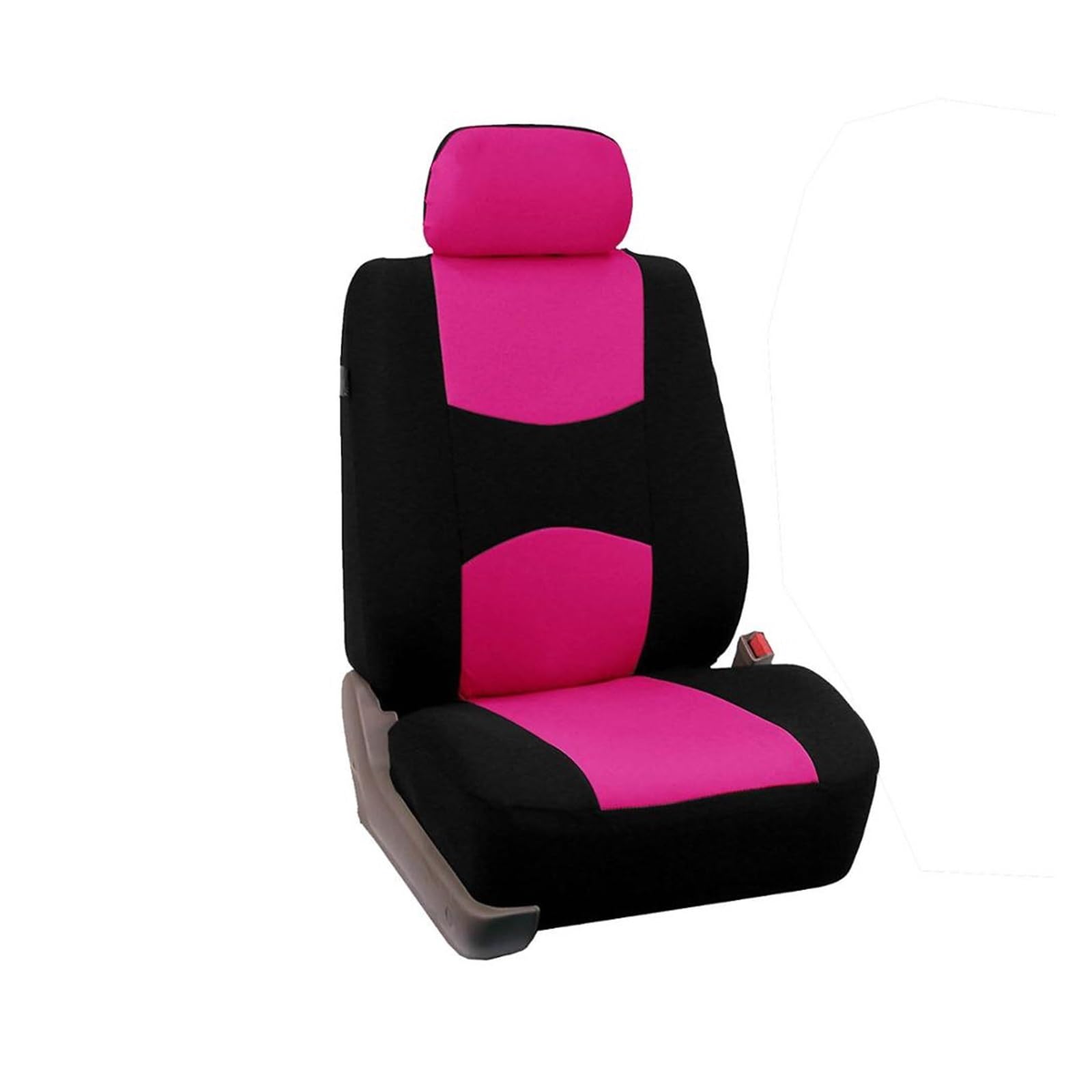 CGBWMB Auto-Sitzbezüge 5 Sitzbezüge-Set Für Vorne Und Hinten Autositzbezüge-Set Auto-Sitzbezüge Für Vorne Und Hinten Für Den Vier-Jahreszeiten-Sitzschutz Autositzbezüge(Pink) von CGBWMB