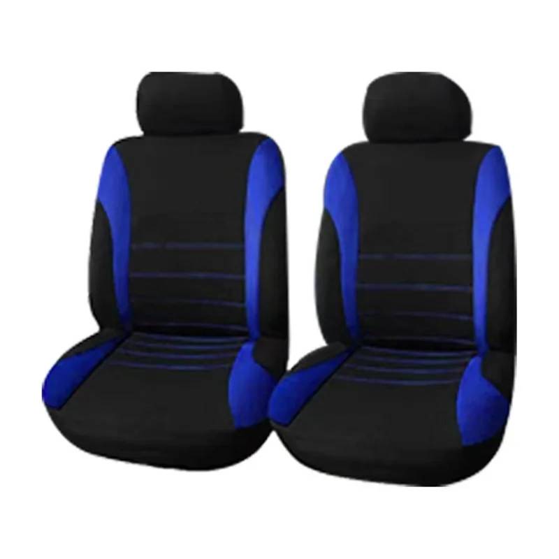 CGBWMB Auto-Sitzbezüge Für Scenic Für Koleos Für Laguna Für Megane Für Latitude Für Logan Für Sanddero Für Duster Für Kadjar Auto Sitz Abdeckung Autositzbezüge(2seat-Blue) von CGBWMB