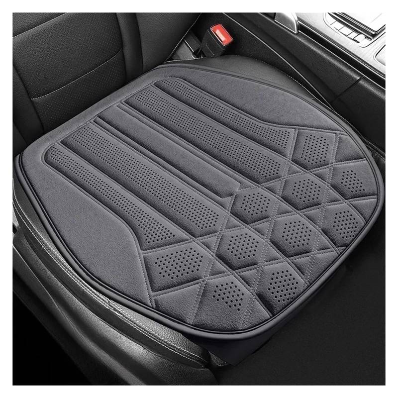 CGBWMB Auto-Sitzbezüge Universal Auto Sitz Abdeckung Vier Saison Auto Atmungsaktive Flachs Sattel Pad Sitzbezüge Für Auto Sitze Abdeckung Schutz Autositzbezüge(Grey Front sea) von CGBWMB