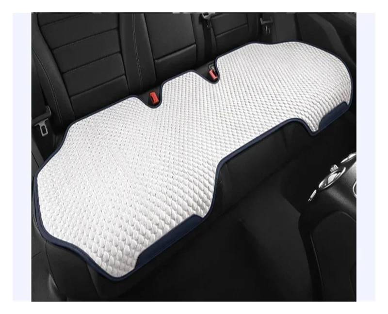 CGBWMB Auto-Sitzbezüge Universal Auto Sitz Abdeckung Vier Saison Auto EIS Seide Atmungsaktive Sitzbezüge Für Auto Kühlen Sitze Abdeckung Schutz Autositzbezüge(Blue Rear seat) von CGBWMB