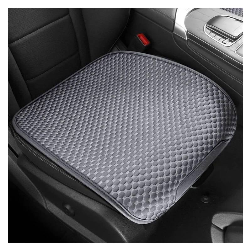 CGBWMB Auto-Sitzbezüge Universal Auto Sitz Abdeckung Vier Saison Auto EIS Seide Atmungsaktive Sitzbezüge Für Auto Kühlen Sitze Abdeckung Schutz Autositzbezüge(Grey Front seat) von CGBWMB