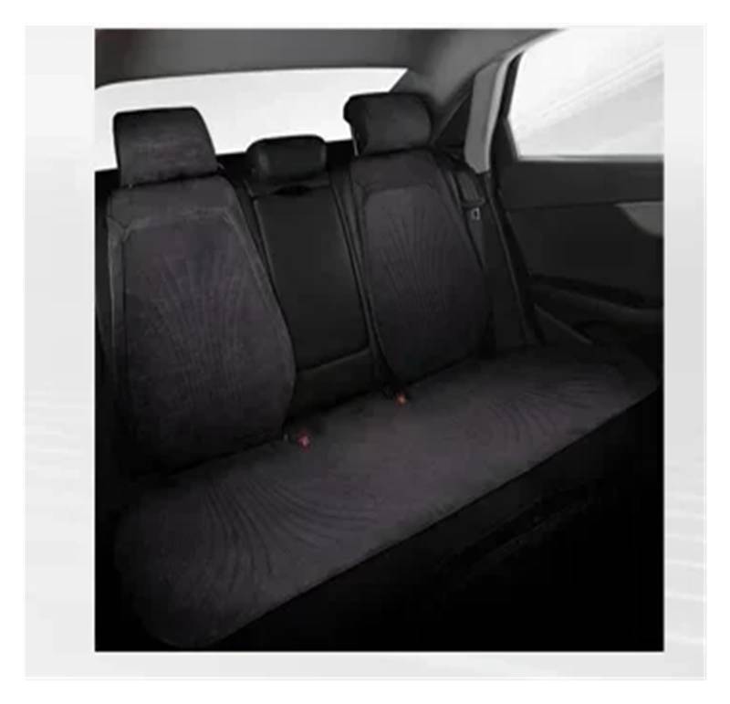 CGBWMB Auto-Sitzbezüge Universeller Autositzbezug Wabenkissen Belüftungsblatt Sitzbezüge Für Kühle Autositze Schutz Autositzbezüge(Black Rear seat) von CGBWMB