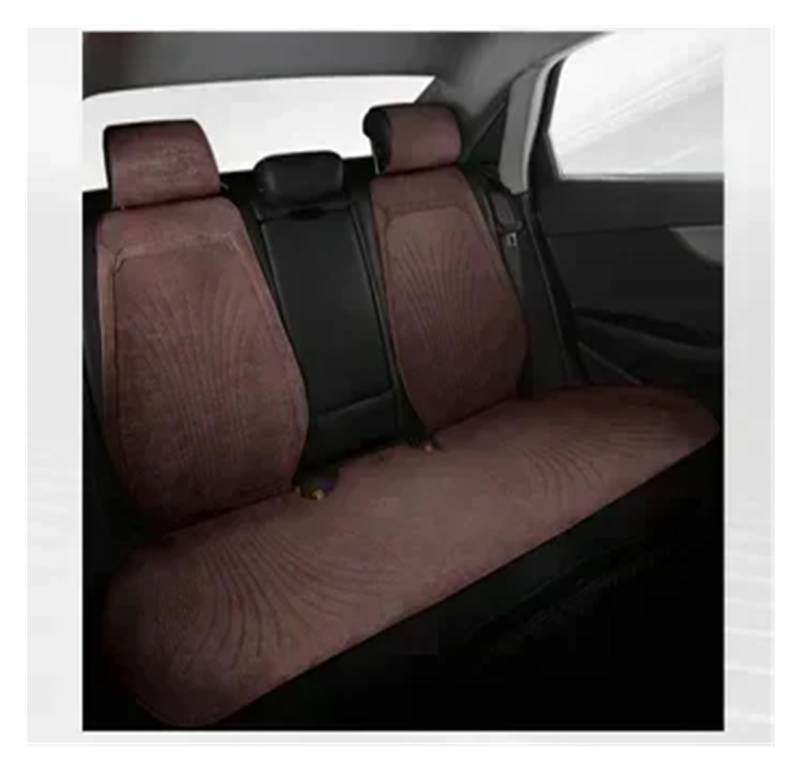 CGBWMB Auto-Sitzbezüge Universeller Autositzbezug Wabenkissen Belüftungsblatt Sitzbezüge Für Kühle Autositze Schutz Autositzbezüge(Brown Rear seat) von CGBWMB