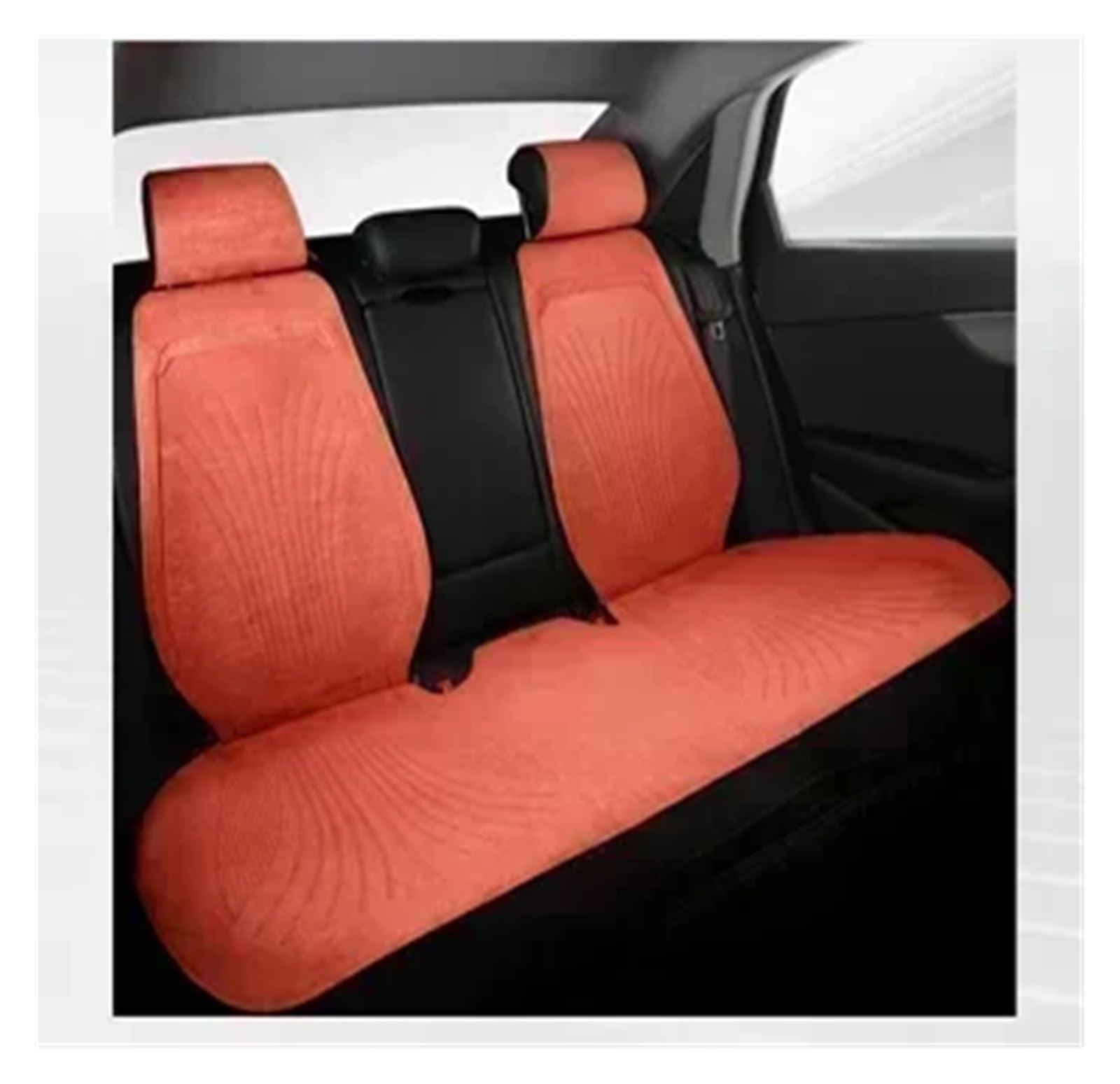 CGBWMB Auto-Sitzbezüge Universeller Autositzbezug Wabenkissen Belüftungsblatt Sitzbezüge Für Kühle Autositze Schutz Autositzbezüge(OrangeB Rear seat) von CGBWMB