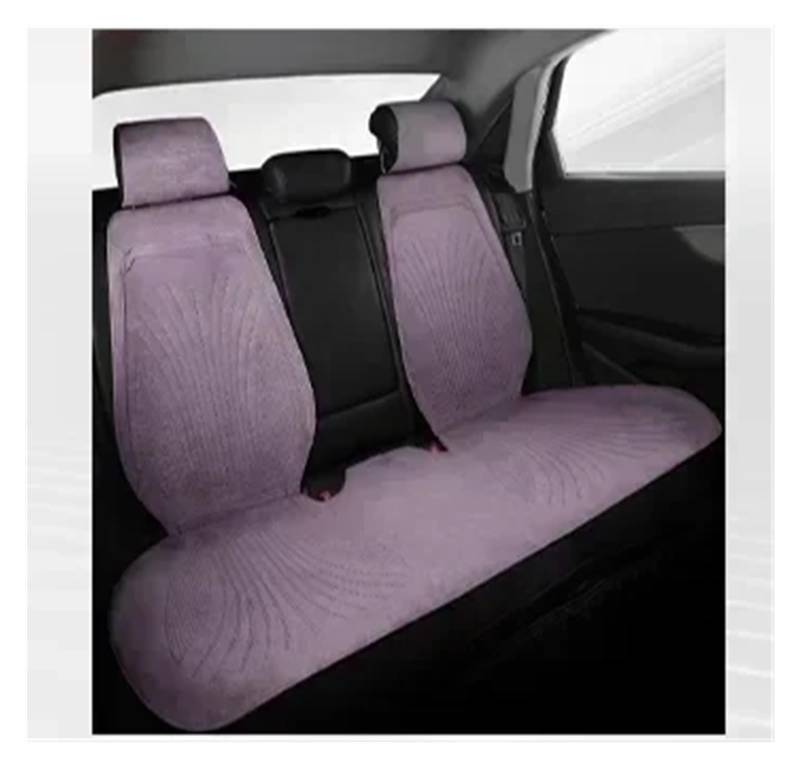 CGBWMB Auto-Sitzbezüge Universeller Autositzbezug Wabenkissen Belüftungsblatt Sitzbezüge Für Kühle Autositze Schutz Autositzbezüge(Purple Rear seat) von CGBWMB