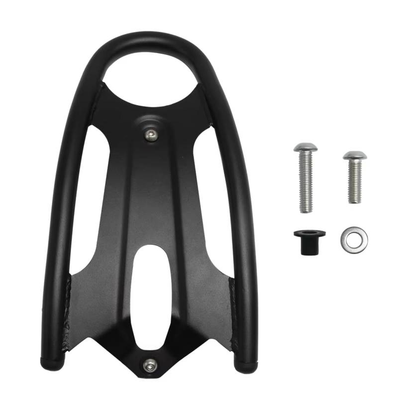 Motorrad-Gepäckträger Hinten Für Kawasaki Für Vulcan S 650 Für VN650 Motorrad Gepäck Rack Hinten Reitstock Schwarz Regale Passagier Für Sitz Gepäck Halter Hinterradgepäckträger von CGBWMB