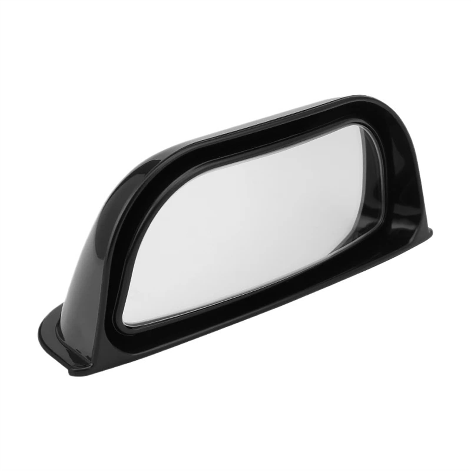 Spiegelglas Ersatz Auto-Seitenspiegel, Weitwinkel-Totwinkelspiegel, Außenrückspiegel Mit Konvexer, Sauberer Oberfläche Für Fondpassagiere Außenspiegel Glas(Black 1PC) von CGBWMB