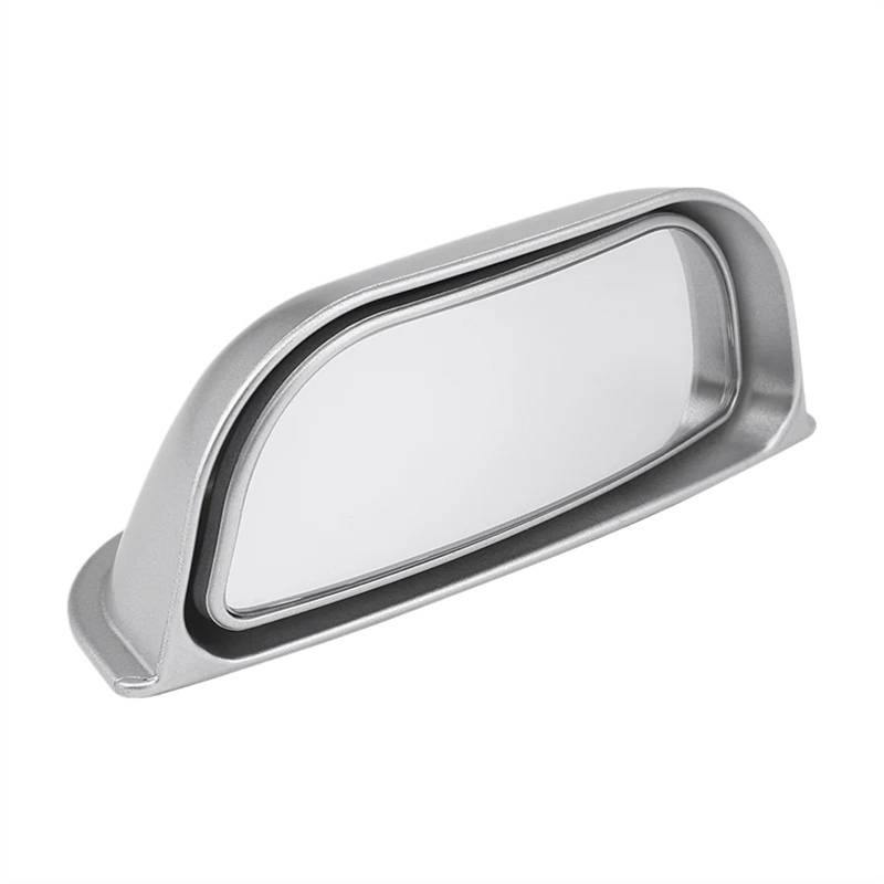 Spiegelglas Ersatz Auto-Seitenspiegel, Weitwinkel-Totwinkelspiegel, Außenrückspiegel Mit Konvexer, Sauberer Oberfläche Für Fondpassagiere Außenspiegel Glas(Silver 1PC) von CGBWMB