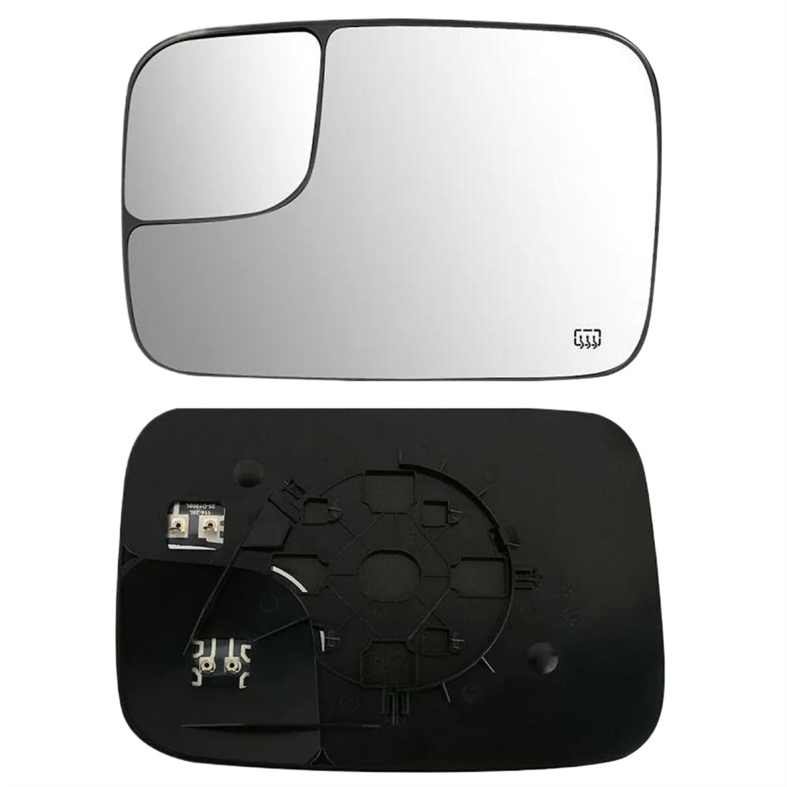 Spiegelglas Ersatz Für Dodge Für RAM 1500 2500 3500 Für Pickup 2005-2009 5161011AA/5191035AA Auto Zubehör Seite Rückspiegel Beheizte Glas Außenspiegel Glas(Links) von CGBWMB