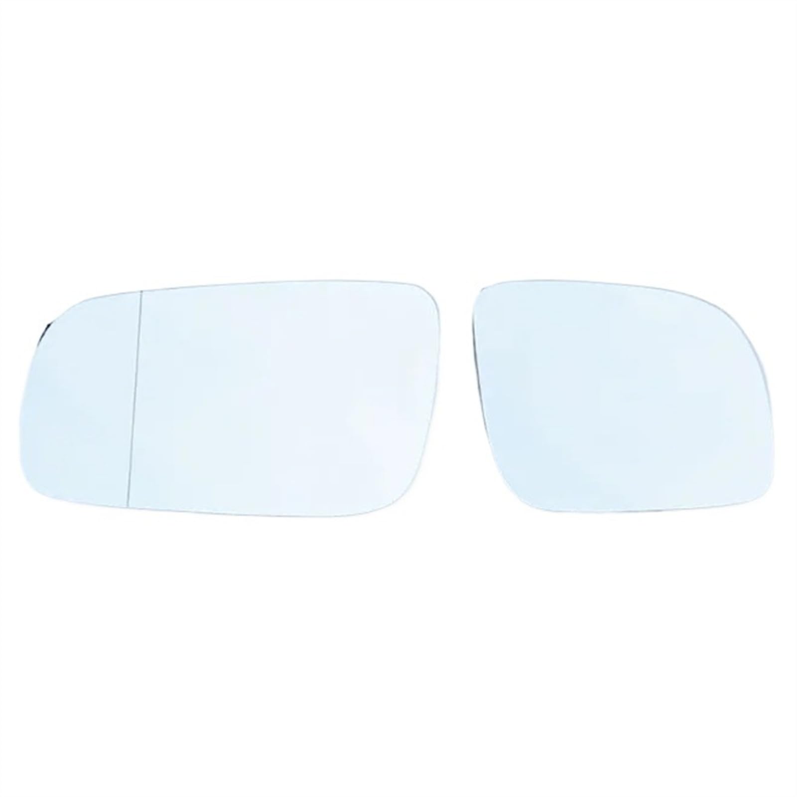 Spiegelglas Ersatz Für VW Für Golf 4 Für Jetta MK4 Für Passat B5 Für Bora 1J1857521 1J1857522 Auto Beheizte Rückspiegel Glas Links Rechts Whit Blau Außenspiegel Glas(White a Pair) von CGBWMB