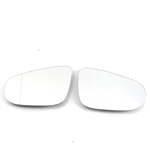 Spiegelglas Ersatz Für VW Für Golf 6 MK6 5K 2009-2012 Für Touran 2011-2014 2015 Auto Links Rechts Rückspiegel Seitenflügel Beheiztes Langlebiges Spiegelglas Außenspiegel Glas(1 Right and 1 Left) von CGBWMB