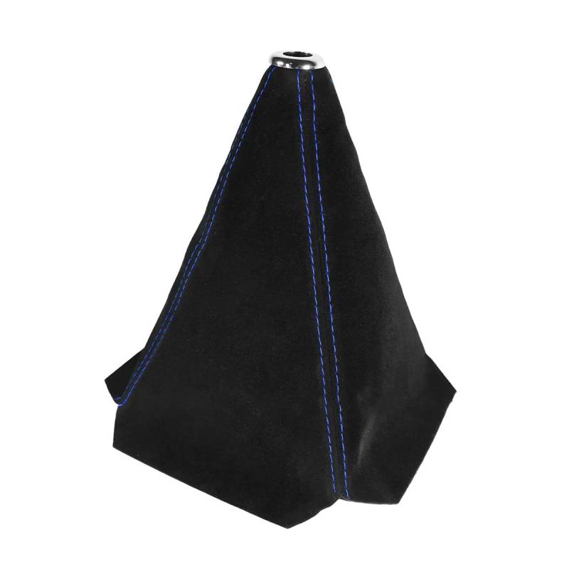 CGEAMDY Universal Schaltknauf Zubehör, Wildleder Universal Schalthebel Gaiter Stick Cover, Langlebige Schalthebelmanschette Schaltknaufabdeckung, Für Meisten Fahrzeuge(Blaue Linie) von CGEAMDY