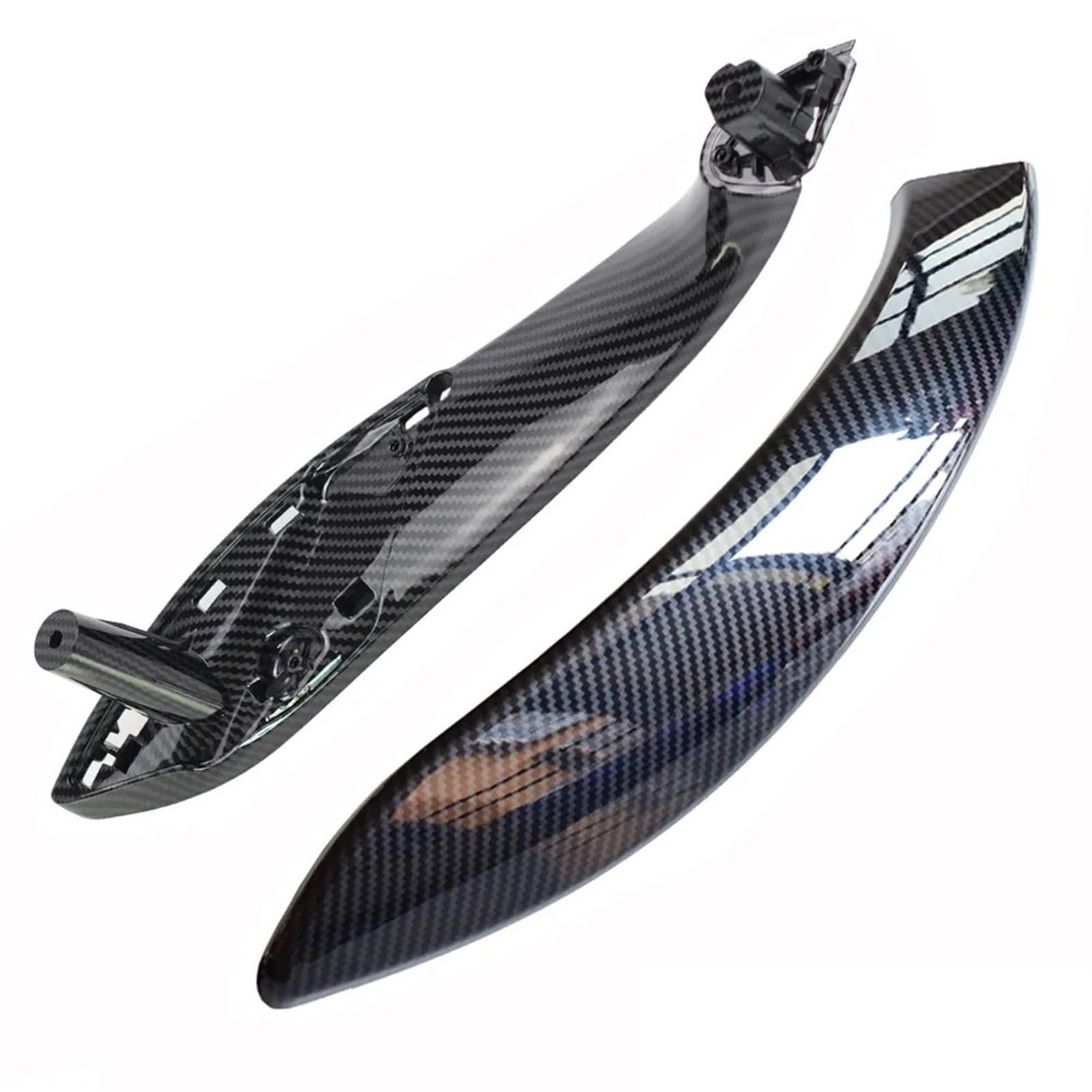 CGHUN Auto Styling Carbon Faser Vorne Hinten Links Rechts Auto Innen Tür Pull Griff Trim Abdeckung for BMW F30 F80 F31 f32 F33 F35 2013-2018 51427281470 Autotürgriffe (Size : Front-Left-Set) von CGHUN