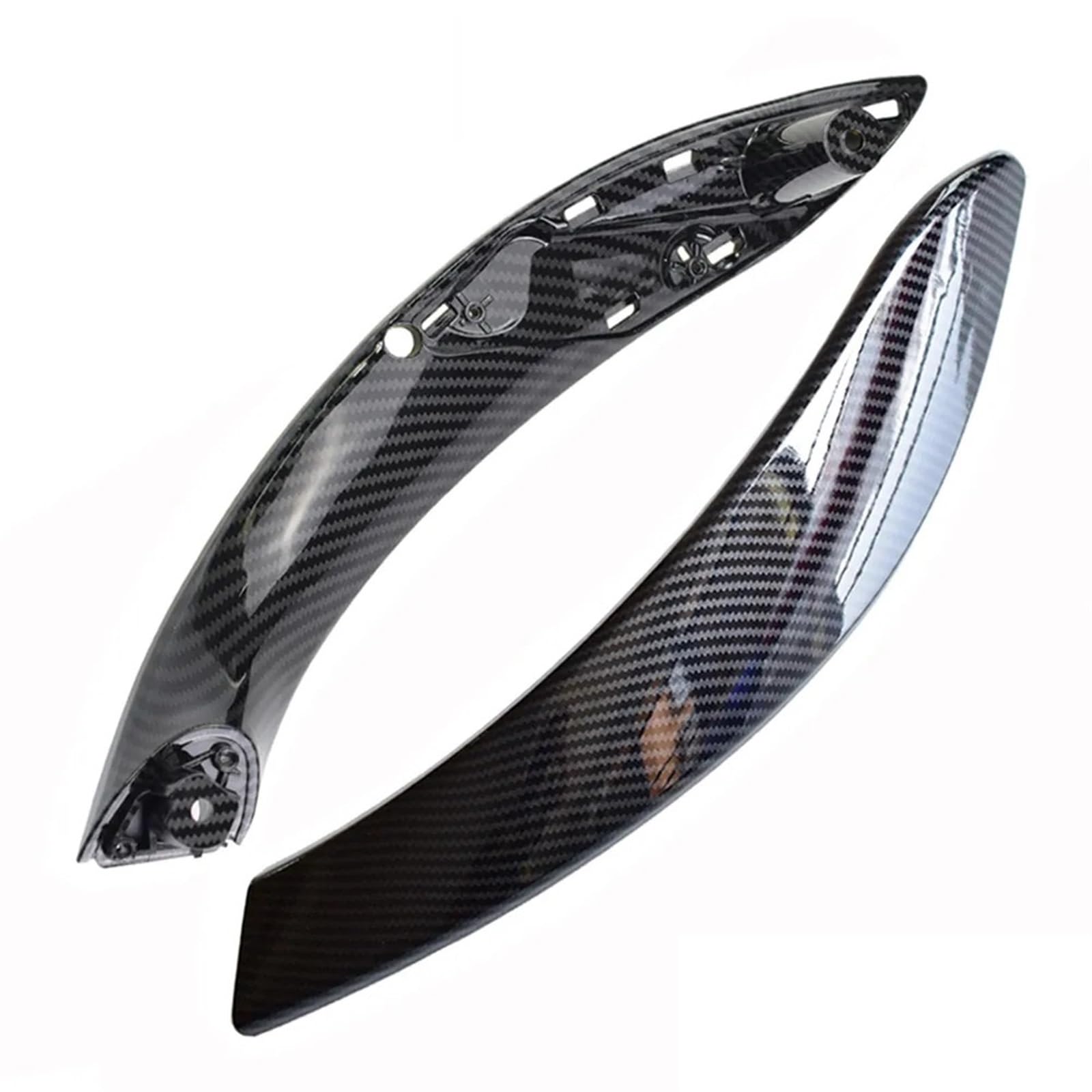 CGHUN Auto Styling Carbon Faser Vorne Hinten Links Rechts Auto Innen Tür Pull Griff Trim Abdeckung for BMW F30 F80 F31 f32 F33 F35 2013-2018 51427281470 Autotürgriffe (Size : Front-Right-Set) von CGHUN