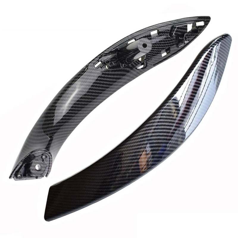 CGHUN Auto Styling Carbon Faser Vorne Hinten Links Rechts Auto Innen Tür Pull Griff Trim Abdeckung for BMW F30 F80 F31 f32 F33 F35 2013-2018 51427281470 Autotürgriffe (Size : Rear-Right-Set) von CGHUN