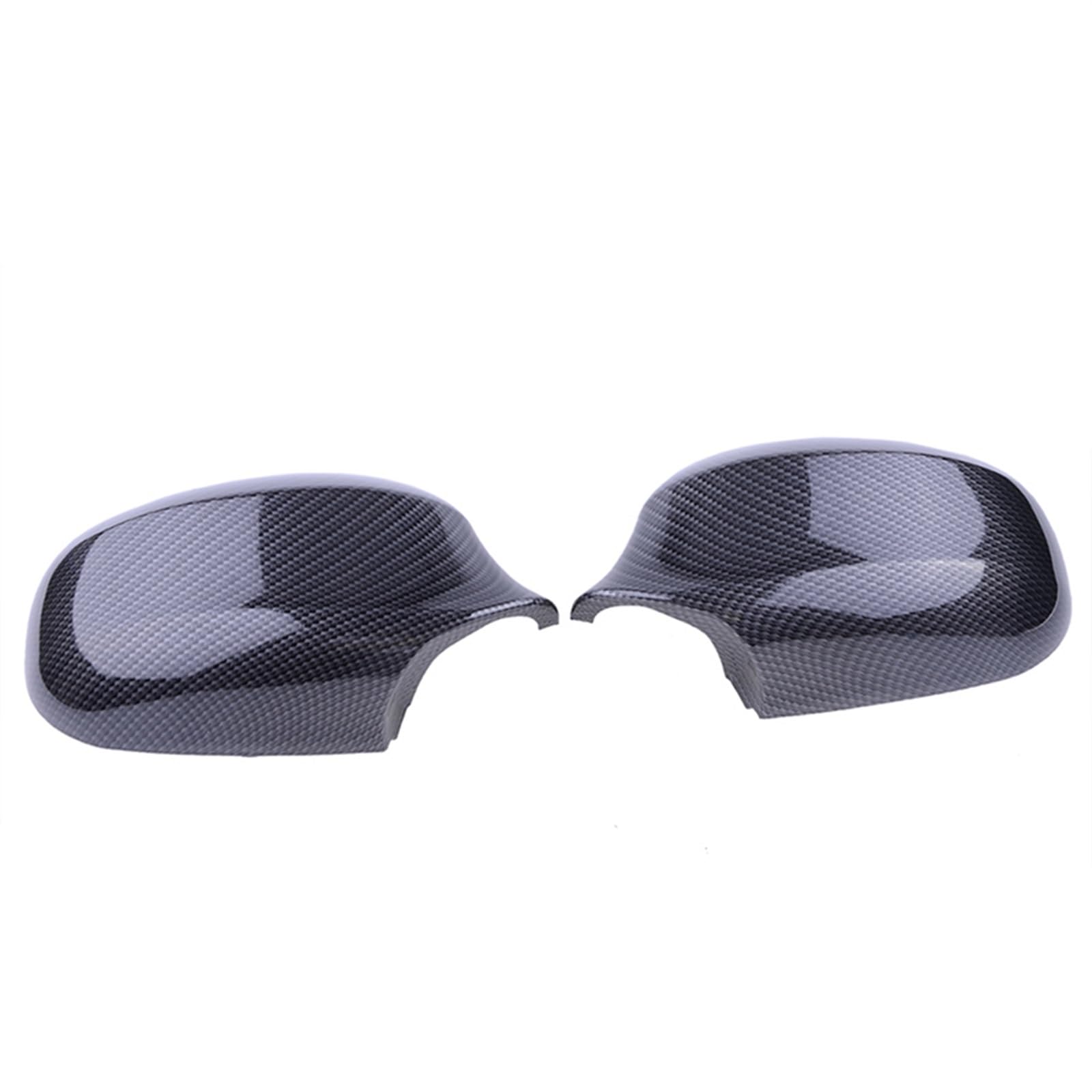 CGHUN Seitenspiegelkappen Passend for BMW 3er E90 E91 LCI 2009–2012, Autoflügel-Seitenspiegelabdeckung, Verkleidung, Rückspiegel-Dekorkappen, modifizierte Ersatzteile 51167135097(Carbon Fiber Look) von CGHUN