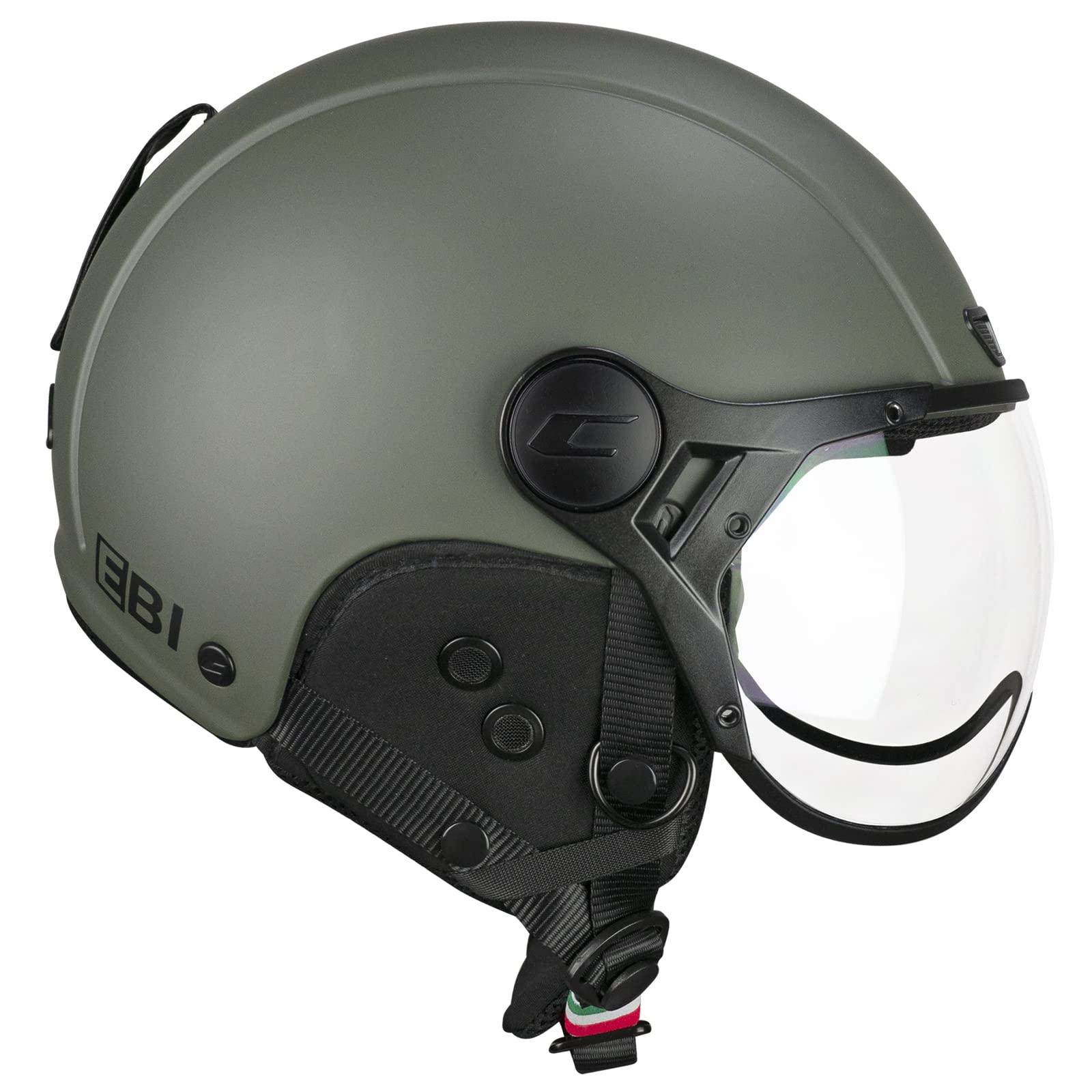 CGM EBI, Skihelm, Unisex, Erwachsene, Grün, matt, L (59 cm) von CGM