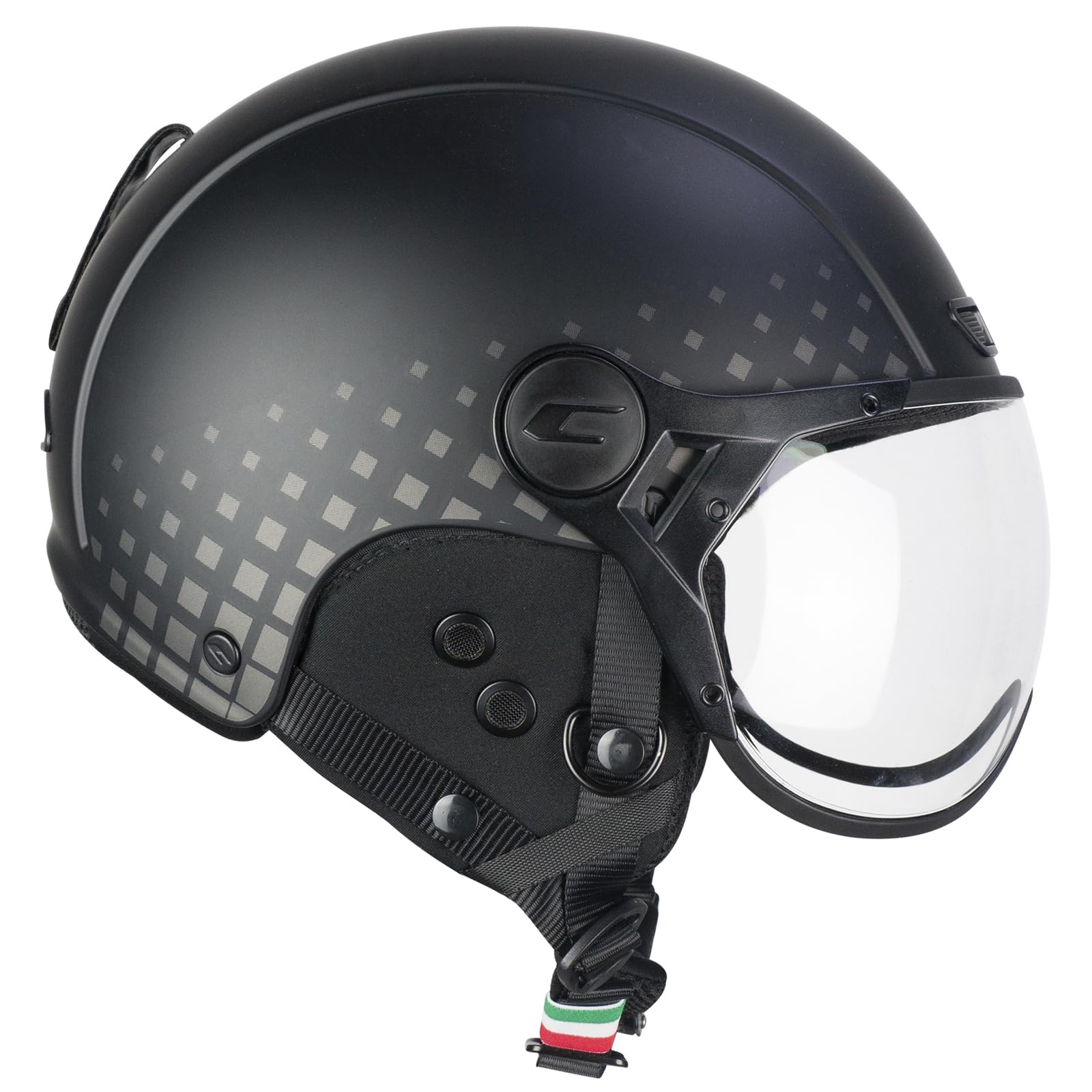 CGM EBI, Skihelm Unisex Erwachsene, Schwarz Grau matt, L (59 cm) von CGM