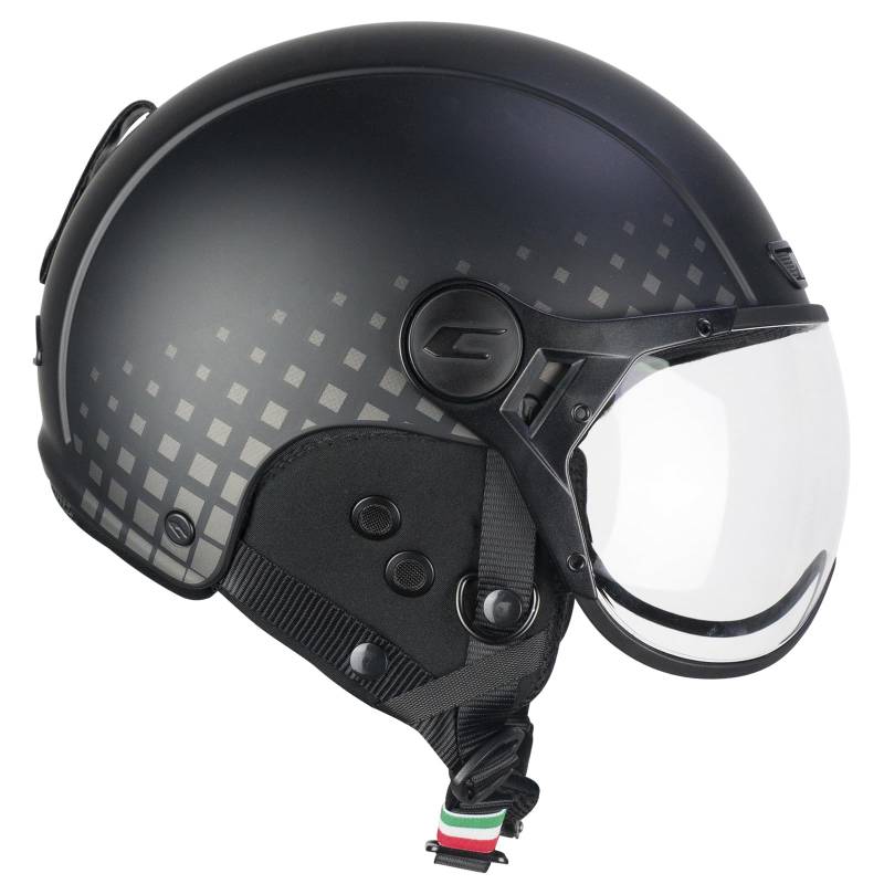 CGM EBI, Skihelm Unisex Erwachsene, Schwarz Grau matt, XL (60 cm) von CGM