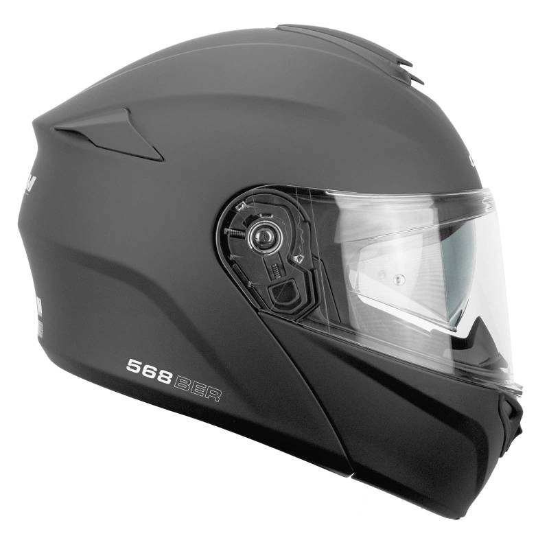 CGM modular helmet 568A BER MONO black 568A-ALV-01-C1 size M von CGM