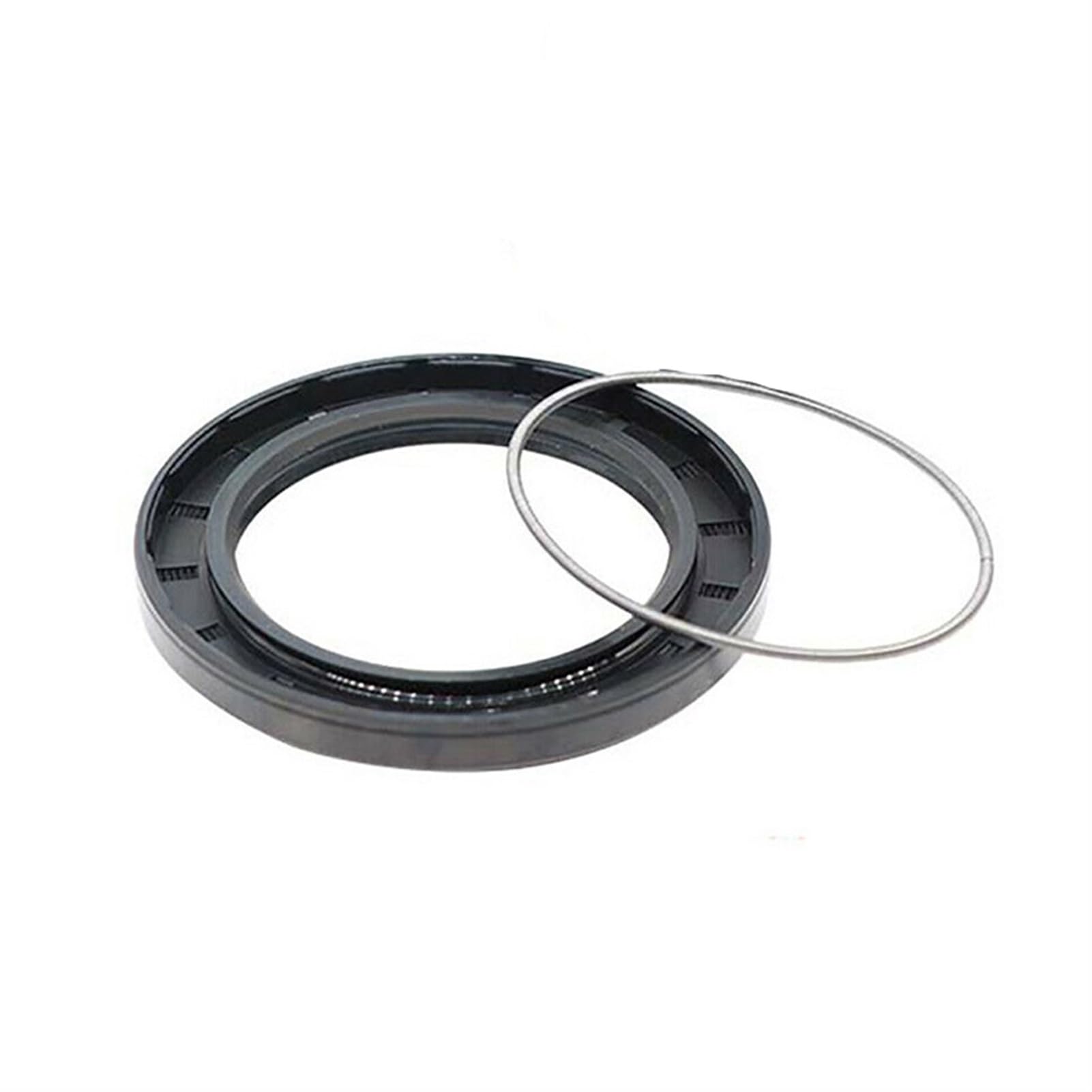 CHAASDEOM 1 stücke Schwarz ID 50-75mm Gummi TC/FB/TG4 NBR Doppel Lippendichtung Dichtung for Rotationswellendichtungslippe(50x65x8mm 1Pcs) von CHAASDEOM