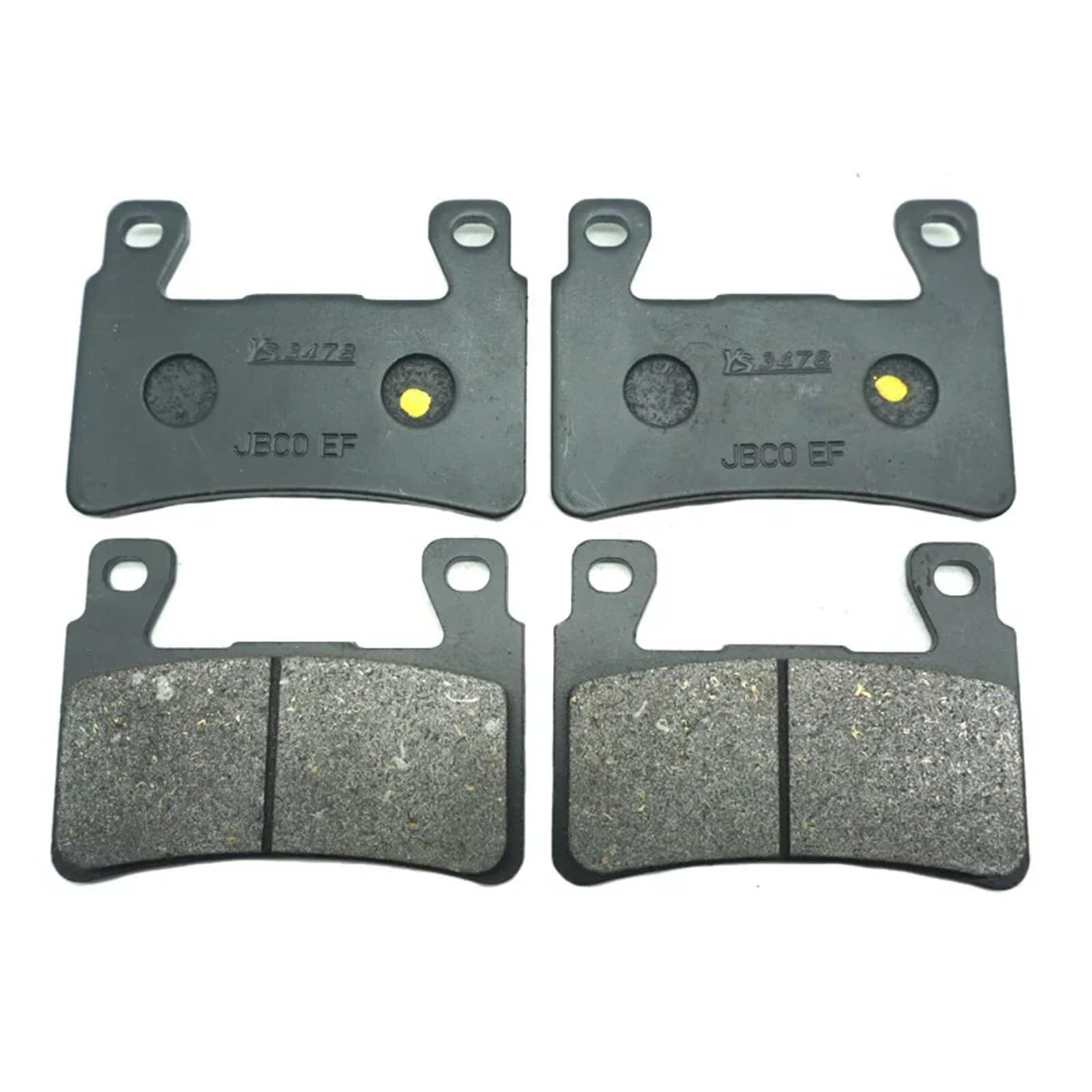 Motorrad Vorne Hinten Bremsbeläge for CBR600FR Rossi Champion Spezielle 2002 CBR600RR 2003-2004 CBR 600FR 600RR CBR600 FR RR(2 X Front Brake Pads) von CHANGLES