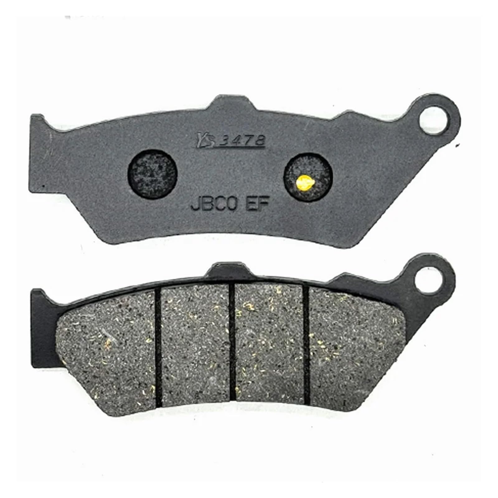 Motorrad Vorne Hinten Bremsbeläge for ZERO ELECTRIC BIKES DS ZF8.8/ZF11.4 J.Juan Bremssättel 2013-2015(Front Brake Pads) von CHANGLES