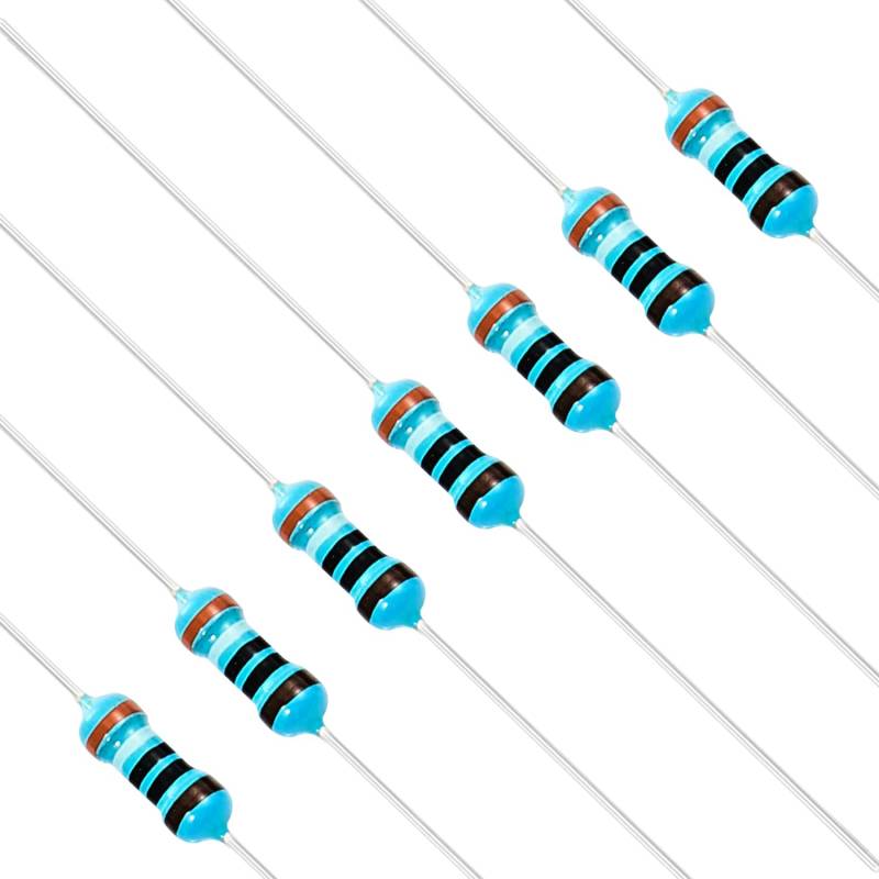 Chanzon 100pcs 1/4W (0,25W) 390 Ω Ohm Metallfilm-Fest widerstand 0,01 ±1% Toleranz 390R MF Durchsteck widerstände Rohs-zertifiziert Resistor von CHANZON