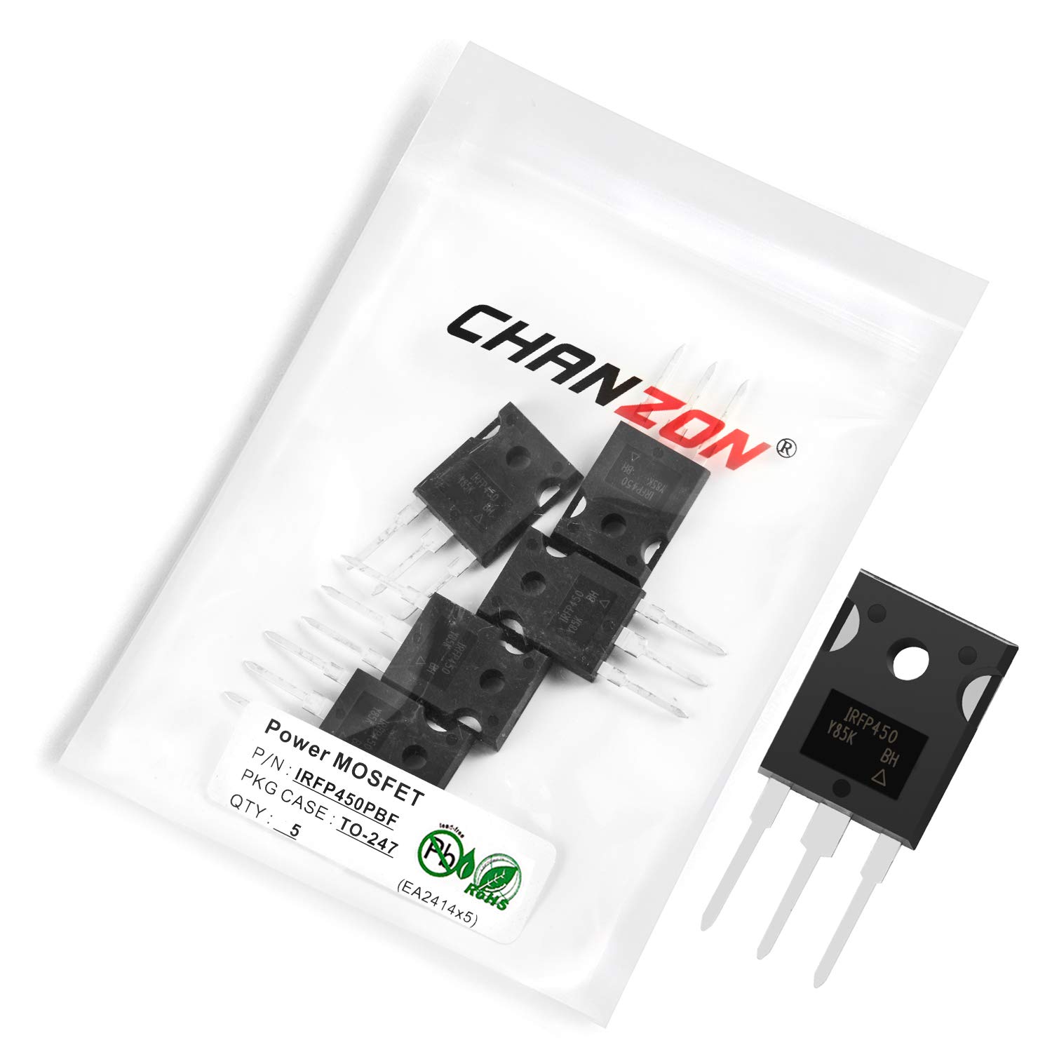 Chanzon 5pcs IRFP450PBF TO-247 Power Sic MOSFET 14A Transistor von CHANZON