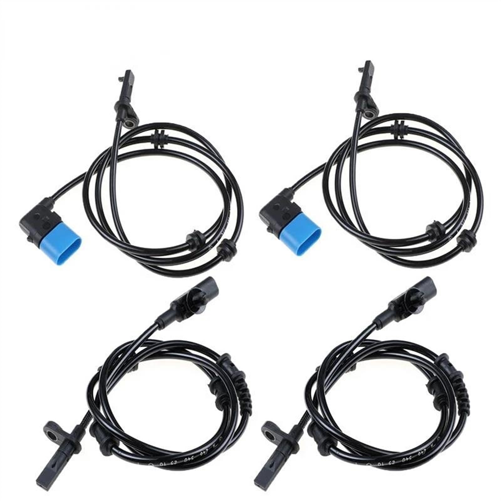 CHEFRU ABS Rad Drehzahl Sensor Kompatibel Mit Benz Für AB GLA-KLASSE ABS Hinterraddrehzahlsensor Motordrehzahlsensor 2469059402 2465402510(4pcs) von CHEFRU