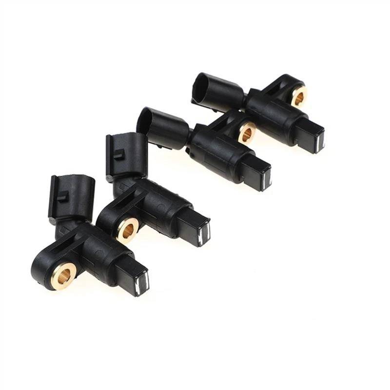 CHEFRU ABS Rad Drehzahl Sensor Kompatibel Mit VW Für Golf MK4 Für Beetle Vorne Links Rechts ABS-Raddrehzahlsensor 1J0927803 1J0927804(4 pcs) von CHEFRU