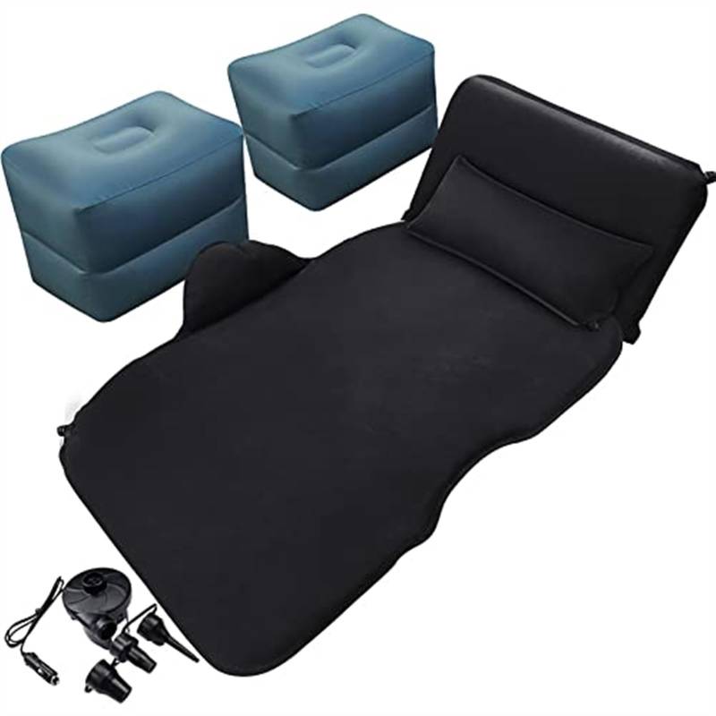 CHEFRU Aufblasbares Bett, Autobett Für Rücksitz, Selbstaufblasende Aufblasbare Auto-Luftmatratze, Reisebett, Auto-Luftmatratze Mit Automatischer Luftpumpe Luftmatratzen Auto(color1) von CHEFRU