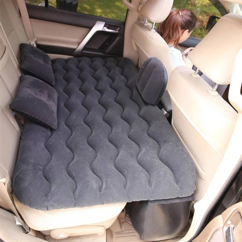 CHEFRU Auto Luftmatratze Reisebett Feuchtigkeitsbeständige Aufblasbare Matratze Luftbett Auto Rücksitz Sofa Für Autoinnenraum Ohne Luftpumpe Luftmatratzen Auto(color1) von CHEFRU