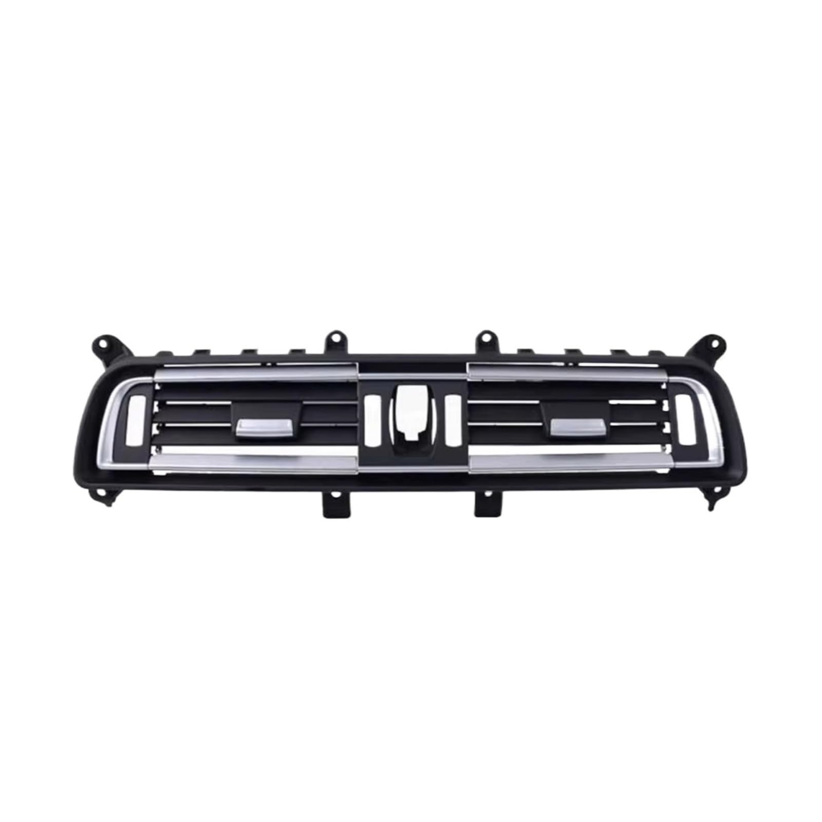 CHEFRU Entlüftungsauslass Kompatibel Mit 7 Series Für F01 F02 730 735 740 2009–2016 LHD Chrom Vorne Zentral Links Rechts Hinten Klimaanlage AC-Lüftungsgitter(Central Model a) von CHEFRU