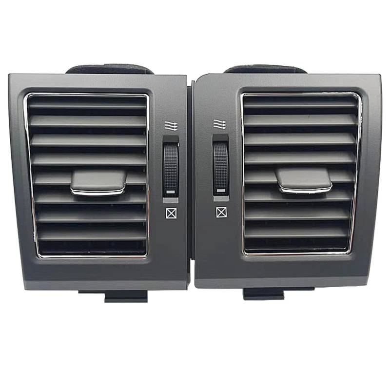 CHEFRU Entlüftungsauslass Kompatibel Mit Toyota Für Land Für Cruiser 200 LC200 2008 2009 2010 2011 2012 2013 2014 2015 Auto A/C Klimaanlage Air Vent Outlet Grill 55687-60100(Gray) von CHEFRU