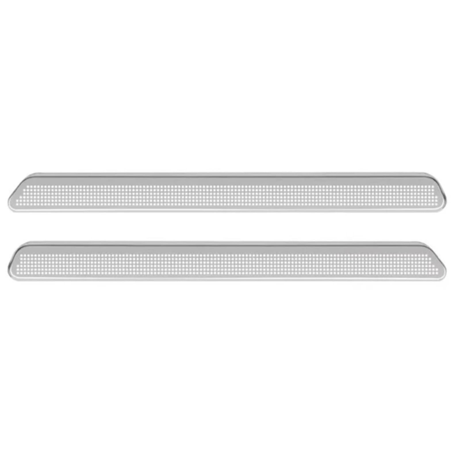 CHEFRU Entlüftungsauslass Kompatibel Mit VW Für ID.3 Für ID.4 2021 2022 2023 2024 Autositze Unter Dem Boden Air AC Kanal Vent Outlet Grille Abdeckung Metall Zubehör(Silver) von CHEFRU