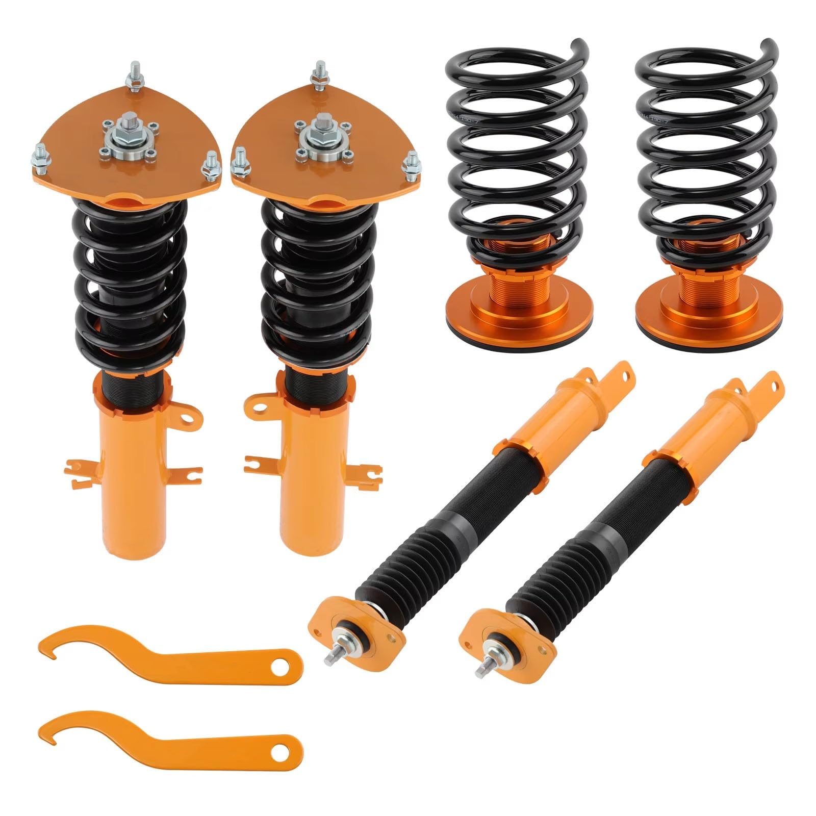 CHEFRU Fahrwerk Stoßdämpfer Kompatibel Mit Nissan Für Altima L32 2007–2012 D32 2008–2013 Für Maxima 2009–2014 Tieferlegung Gewindefahrwerk Kits ADJ. Höhe Autoteile von CHEFRU