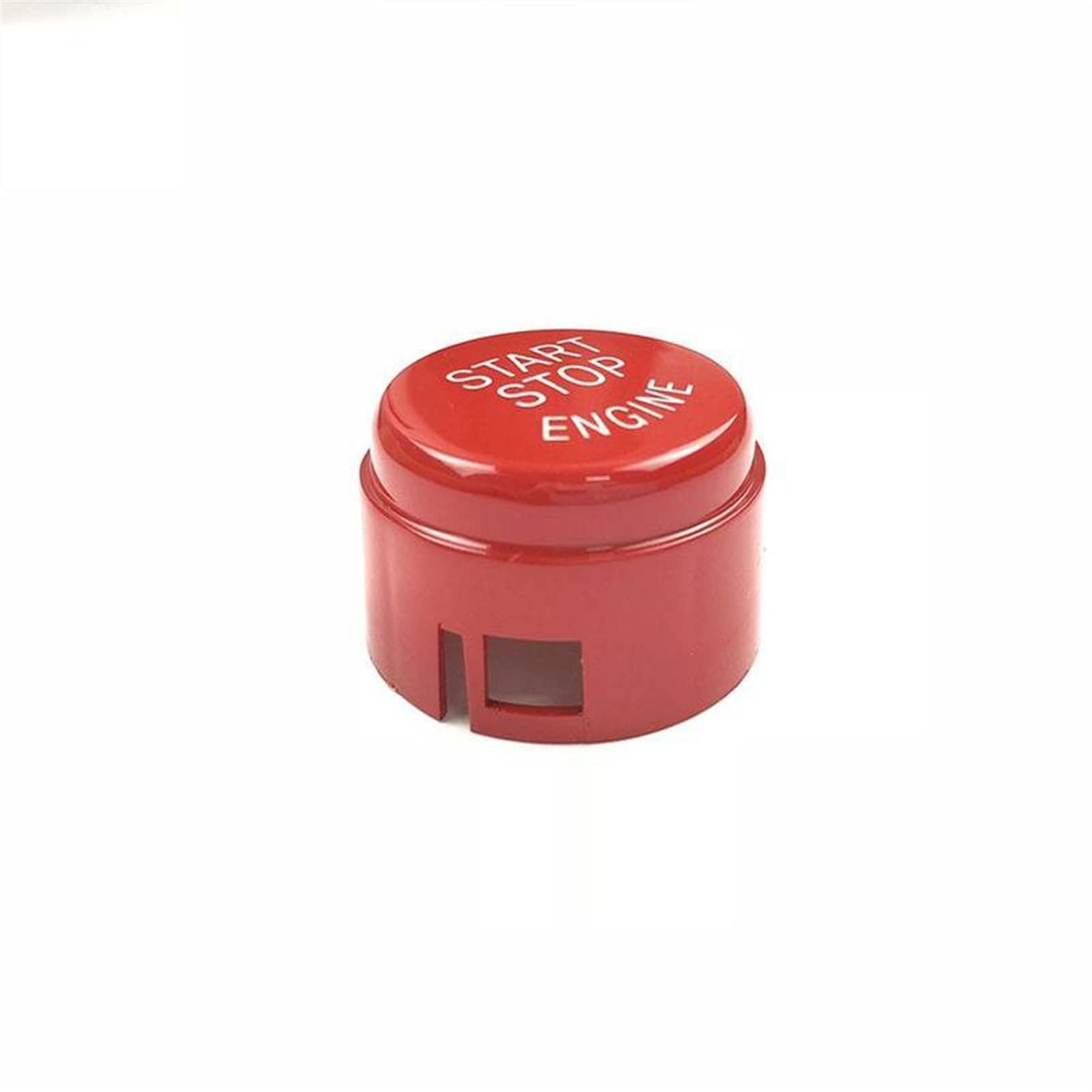 CHEFRU Fahrzeuginnenraum Auto Motor Start Stop Schalter Abdeckung Startknopf Abdeckung Rahmenverkleidung Kompatibel Mit 1er F20 F21 2012 2013 2014 2015 2016(Red) von CHEFRU