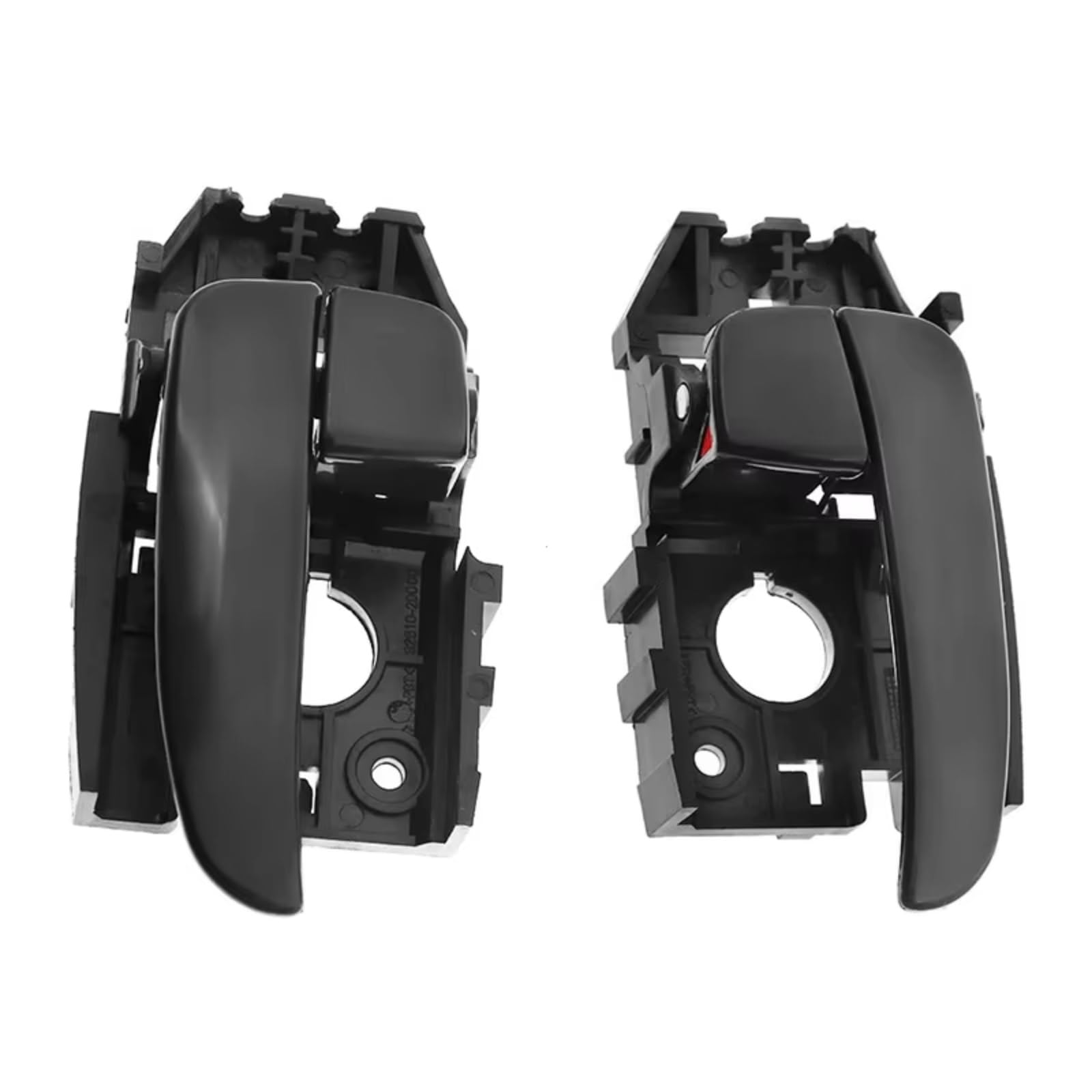 CHEFRU Kompatibel Mit Hyundai Für Elantra 2001 2002 2003 2004 2005 2006 82610-2D000 Auto-Ersatzteile Innentürgriff Auto-Innentürgriff Schwarz Griff Innentür(Pair) von CHEFRU