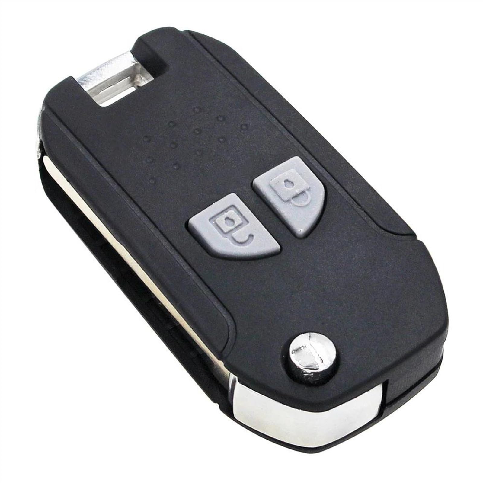 CHEFRU Kompatibel Mit Suzuki Für SX4 Für Swift Für Liana 1 Stück Autoschlüsselgehäuse Klappbares Flip-2-Tasten-Fernbedienungs-Autoschlüsselgehäuse Gehäuse Schlüsselschutzhülle Funkschlüssel von CHEFRU
