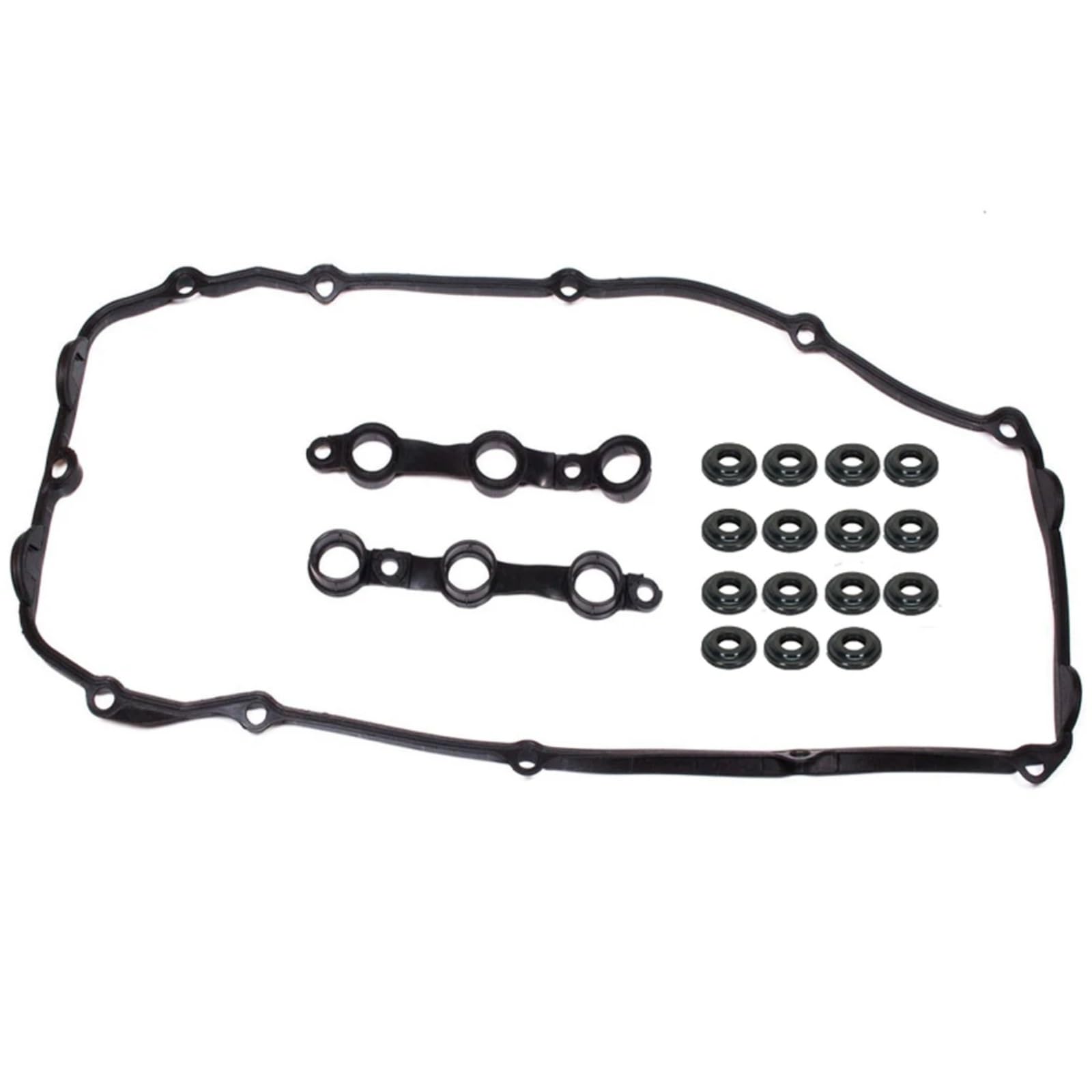 CHEFRU Motorventildeckeldichtung Kompatibel Mit Für 320I 325I 325IS 525I Motorventildeckel-Dichtungssatz OE: 11129070530 11120034106 Zylinderkopfdeckel von CHEFRU