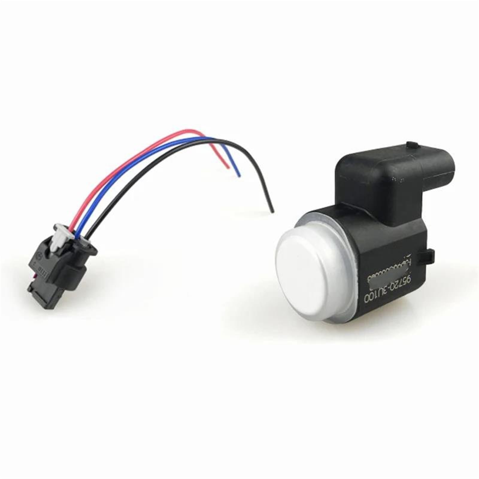 CHEFRU Parksensor PDC Sensor Kompatibel Mit Hyundai OE: 95720-3U100 96891-3X000 1718653-1 PDC-Parksensor Stoßstange Objekt Rückfahrassistent Radar(Sensor and Connector) von CHEFRU