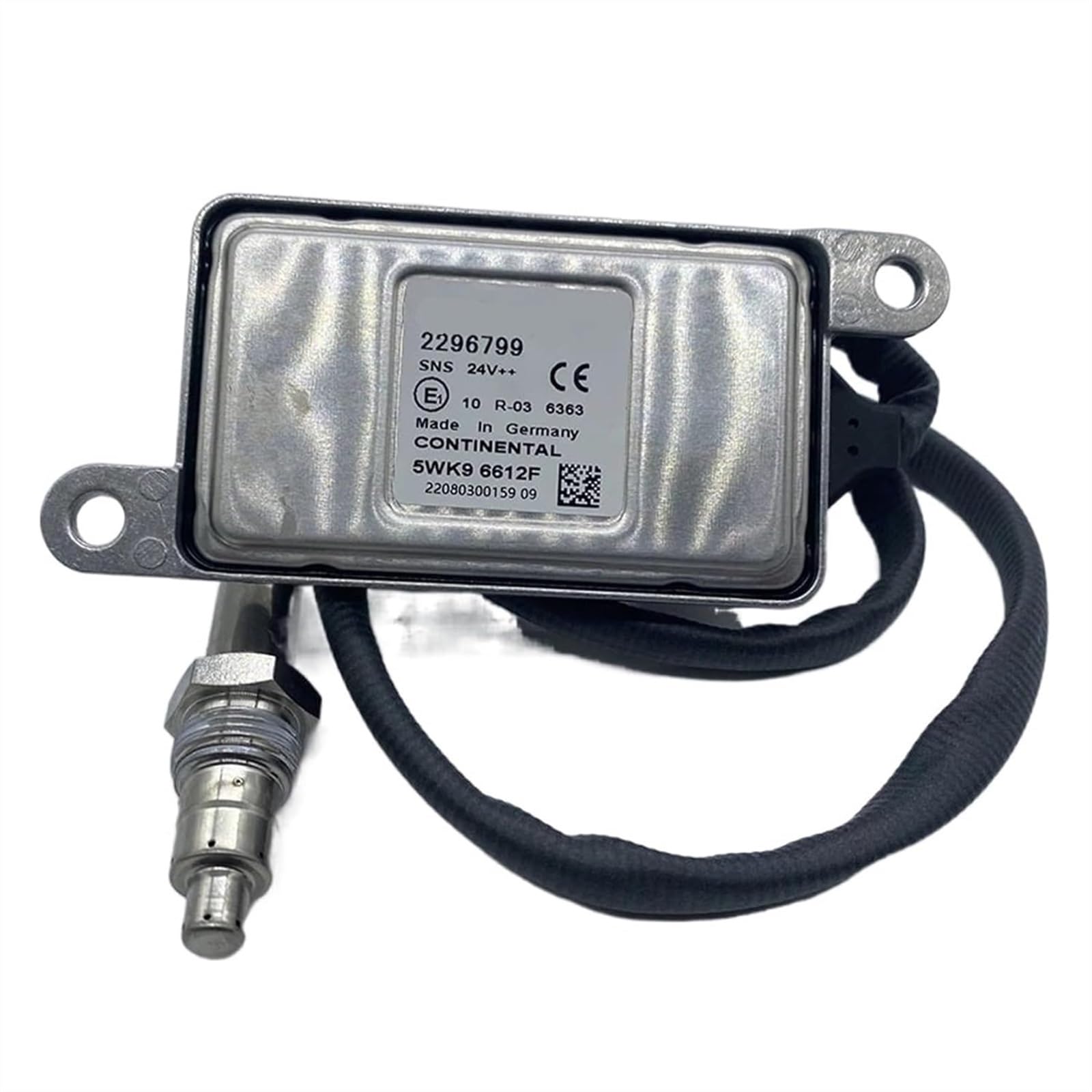 CHEFRU Stickoxid Sensor 2296799 5WK96612F 2020691 1872080 2247379 5WK96612D Kompatibel Mit Scania Motor Ersatzteile Stickstoff Sauerstoff Sensor NOX Sensor 24V von CHEFRU