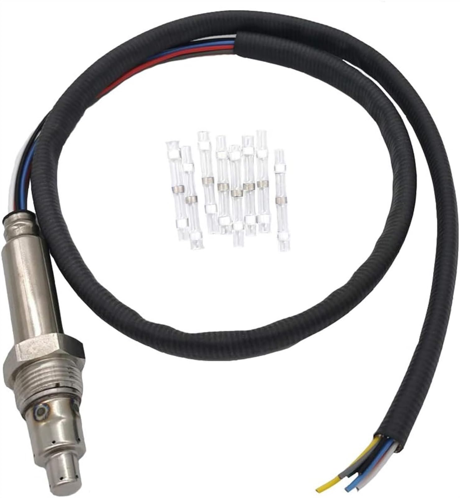 CHEFRU Stickoxid Sensor 8 Drähte Nox-Sensor Universalsonde 12/24V Diesel Lambdasonde Kompatibel Mit Van LKW Coach Bus von CHEFRU