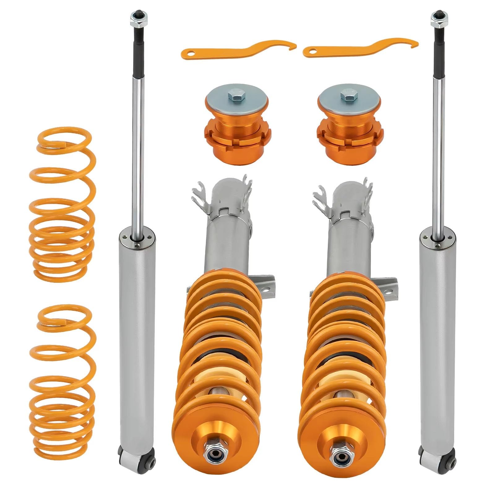 Fahrwerk Stoßdämpfer Kompatibel Mit Skoda Für Citigo 2011 2012 2013 2014, Auto-Zubehör, Gewindefahrwerk, Federbein, Stoßdämpfer, Gewindefahrwerk, Federbeine, Stoßdämpfer von CHEFRU